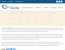 Tablet Screenshot of exponentsolution.com